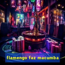 flamengo faz macumba